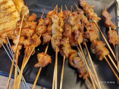 掌中宝-宝记烧烤·碳锅羊肉·羊蝎子火锅·夜食社(文体路创始店)