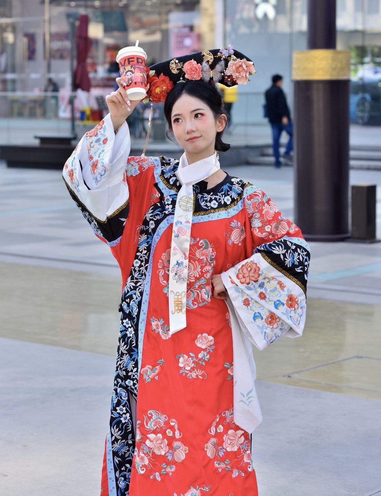 清朝格格装替姐妹们试过啦!