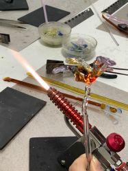 -烬·烧玻璃diy灯工玻璃艺术·银饰工作室