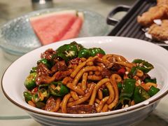 牛柳甩面-小菜园新徽菜(马鞍山金鹰店)