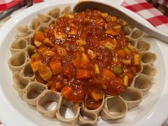 西红柿浇汁莜面-西贝(枫蓝国际购物中心店)