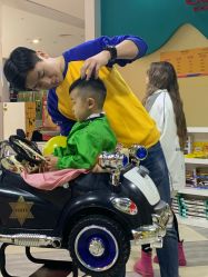 点击看大图 -爆米花儿童美发