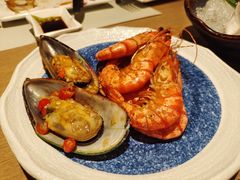 泰式黑虎虾-大渔铁板烧(花园道店)