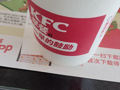 芝士鸡肉帕尼尼&热豆浆-肯德基(观前新店)