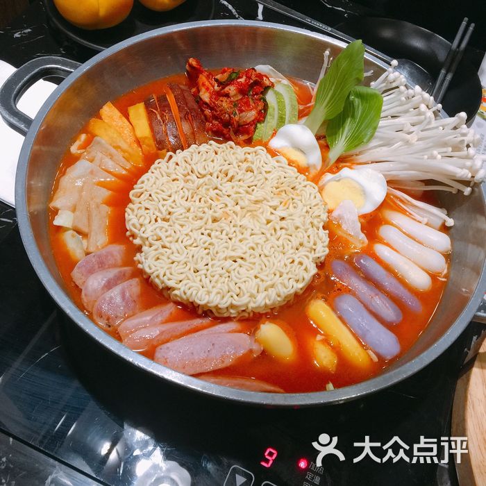 真熙家韩式年糕火锅招牌芝士年糕火锅图片-北京韩国料理-大众点评网