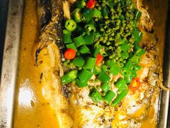 -探鱼·鲜青椒爽麻烤鱼(西南商都店)