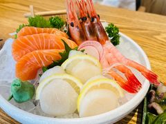 三文鱼刺身-林妈妈村·日式料理(宝山万达店)