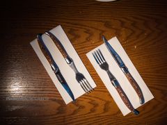 餐具摆设-弗兰克牛排西餐厅Ribone steak house(柠檬花园店)