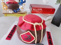 -卡比儿童蛋糕·心意定制·低脂零卡糖动物奶油FancyBALLOON(滨海店)