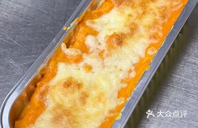 Handmade Cheese Baked Sweet Potato