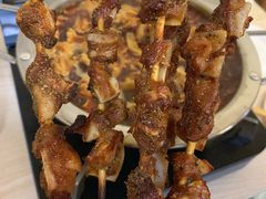 -老红桥炸灌肠牛肚锅烧烤(定福庄店)
