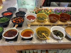 自助调料区-悦橙烤肉海鲜自助(中央大街店)