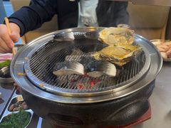 -围炉肉舍•炭烤活鳗•丹东海鲜烤肉(步行街店)