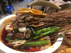 红油味钵钵鸡-嘉州叶婆婆钵钵鸡(建设路店)