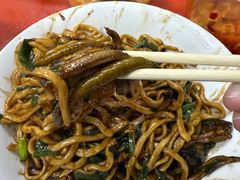 农家红炒长鱼炒面-三百碗宝应长鱼面(板仓街店)