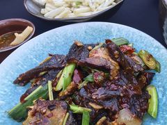 蕨粑炒腊肉-山石榴·贵州菜(丰盛里店)