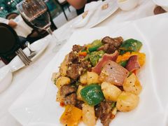 彩椒炒牛仔粒-金河半岛园林酒家(金融城店)