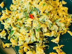 槐花鸡蛋-后海16号·北京私房菜