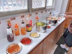自助调料区-杏花吴记牛肉火锅