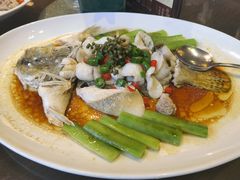 鲜花椒蒸桂花鲈-猪肉婆私房菜(容桂总店)
