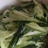 爽口干豆腐丝拌黄瓜凉菜