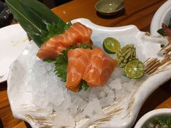 三文鱼刺身-有喜屋·烧鸟·居酒屋(三钢里店)
