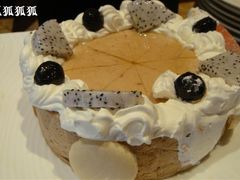 栗子蛋糕-北京港澳中心瑞士酒店·瑞士咖啡厅·自助餐