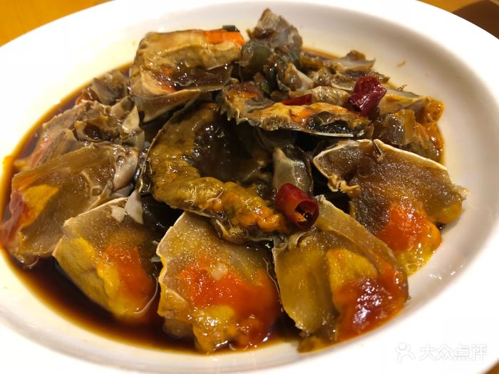 宁海食府(天一阁望京店-酱青蟹-菜-酱青蟹图片-宁波美食-大众点评网