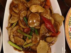 鹅肝酱炒杏鲍菇-烤肉季饭庄