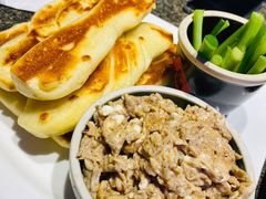 虾酱卷子-渔民船说·北塘海鲜·天津菜·海肠捞饭(北塘古镇店)