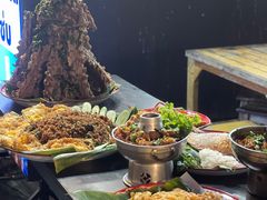 -席娜卡琳火车铁道夜市