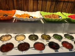 自助调料区-草原塞蛮羊火锅城(港湾店)