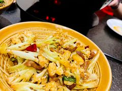 干锅有机菜花-湘肠香火锅店(团结湖店)