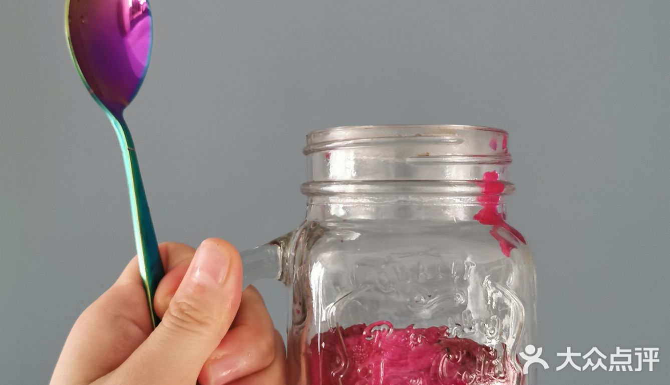 火龙果脏脏茶 美容养颜夏日爽饮