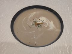 奶油蘑菇汤-花园饭店-西餐厅