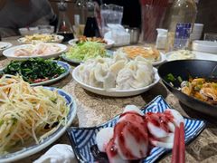 果仁菠菜-金谷园饺子馆(北邮总店)