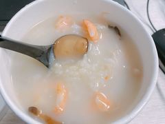 鲜虾干贝粥-粤仔湾砂锅粥(滨湖万达店)