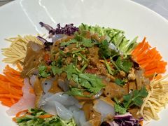 特色鸡丝拉皮-昱德来·天津菜(河西店)