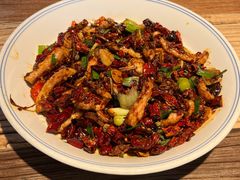 大方辣椒炒板筋-树厨贵州菜(大十字店)