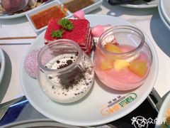 -绿岛港轩海鲜烤肉涮锅自助餐厅