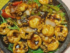 石板豉椒目鱼仔-天福苑(崇宁路店)