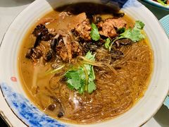 小笨鸡蘑菇粉-金勺缘东北菜馆(牡丹园店)