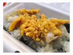 -芒果糯米饭摊子