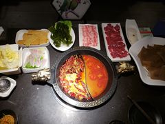 一次用油老火锅-锅说大脸毛肚重庆老火锅(佐阾店)
