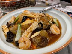 三鲜焖子-小船渔村•大连菜•大连焖鱼(明泽街店)