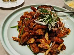 原蒜头抽焗大虾-西安高新洲际酒店•彩丰楼中餐厅