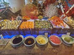 自助取餐区-海鲜自助餐厅·株洲大汉希尔顿酒店