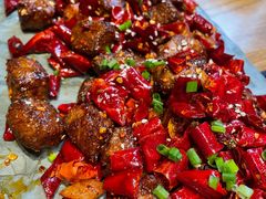 歌乐山辣子雪花牛肉-莲·中餐厅(成都首座万豪酒店)