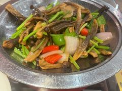 干锅鹿茸菌-陈记菜馆·非遗淮扬菜(东关街教场店)