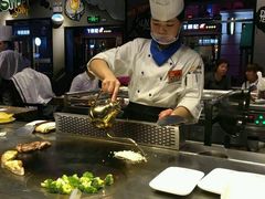 自助取餐区-尚雅铁板料理自助餐厅(乐松店)